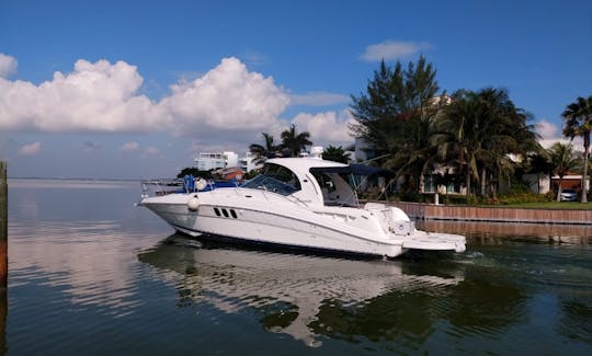 Sea Ray Sundancer  Motor Yacht Rental in Cancún, Quintana Roo