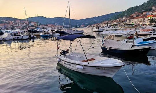 Rent the Sport Mare 500 with 5 Hp Yamaha Outboard in Vela Luka,