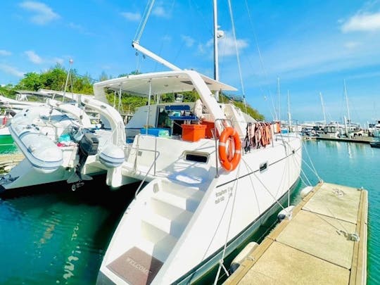  Catamaran privé « Admiral 40 » pour une aventure inoubliable en bord de mer
