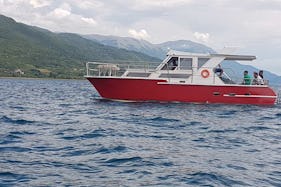 New Motor Yacht Charter with Captain in Ohrid, North Macedonia