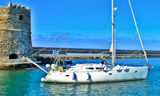 BLU / Private Full Day Trip to Dia island with Elan 434 impression sailing boat (44 ft) from Heraklion Port, Crete, Greece