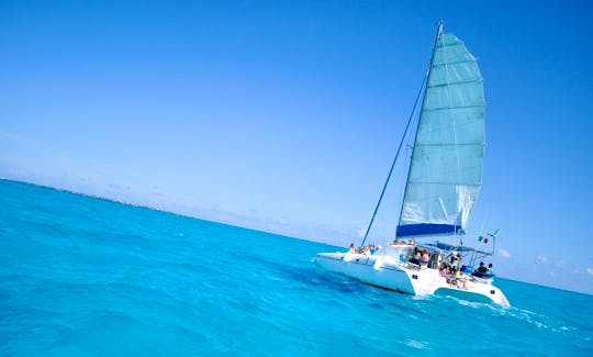 Sailing Catamaran for Rent in Punta Sam, Cancun