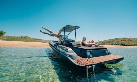 Alquiler de Bellmarine Rock 36 RIB de última tecnología en Porto Cheli, Grecia