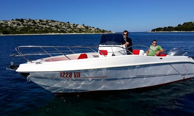 Bluemax 21 Open Speedboat for Rent with or without a skipper in Tribunj, Croatia