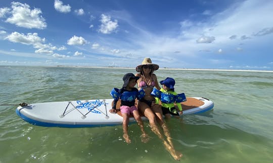 Paddle boarding is an amazing way to see the island!