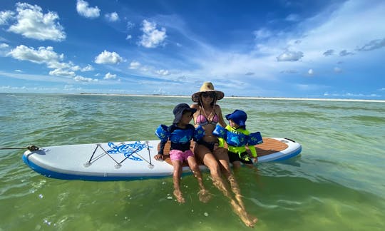 Paddle boarding is an amazing way to see the island!