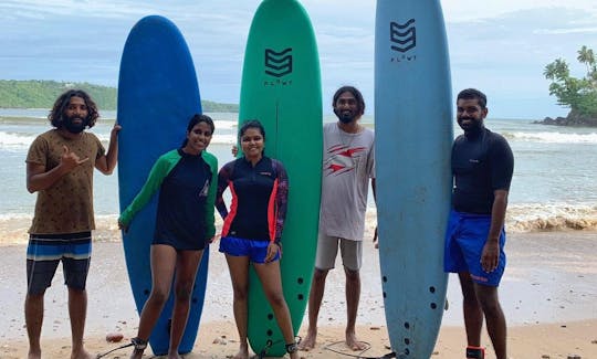 2 Hour Surfing Lesson in Galle