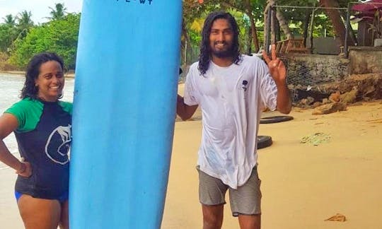 2 Hour Surfing Lesson in Galle