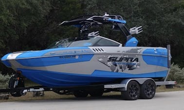 Book the 2018 Supra Bowrider at $220/hour on Lake Austin