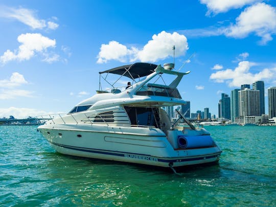 Enjoy Miami In 50FT SUNSEEKER MANHATTAN!