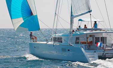 Agios Nikolaos-Weekly Crewed Charter Cruise with Lagoon 450F