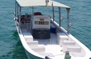 Fishing Boat for best deep sea fishing in Umm Al Quwain
