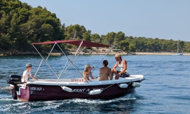 Rent the 16' VEN 501 AS Powerboat in Milna