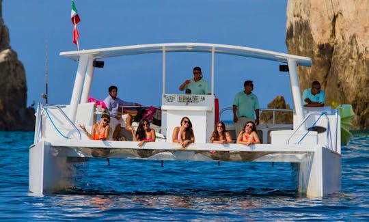 Captained Charter on 40' Power Catamaran in Cabo San Lucas, Baja California Sur