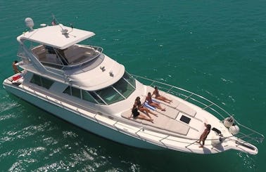 Charter this Amazing 55ft Sea Ray up to 15 People / MIN 6 HOURS   FREE JETSKI seadoo