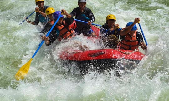 Fun Rafting Trip in Asahan River, Indonesia