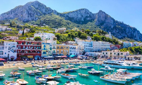 Captained Charter  - Vivila Serapo 33 Motor Yacht in Capri, Amalfi Coast and the Sorrento
