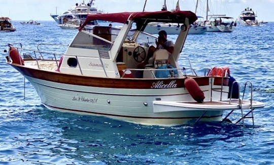 28ft Acquamarina Gozzo for Capri Tour