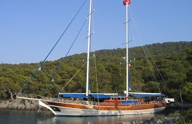 36' Sailing Gulet Charter in Muğla, Turkey!