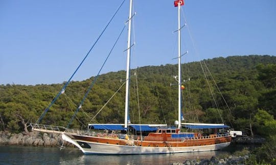 36' Sailing Gulet Charter in Muğla, Turkey!