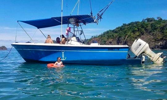 Sport and Spearfishing Charter for 6 People in Playa Hermosa, Costa Rica with Hugo