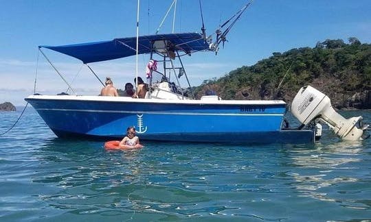 Sport and Spearfishing Charter for 6 People in Playa Hermosa, Costa Rica with Hugo