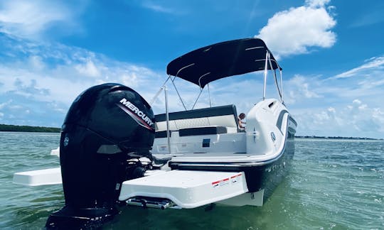 Bayliner DX2200 “Sur” Brandnew Boat for Rent in Key Biscayne, Florida!