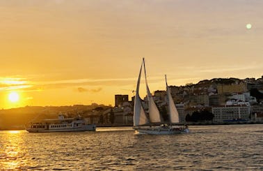 Hanse 470e Lisbon Sunset Sail (with Portuguese wine and appetizers)
