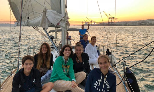 Hanse 470e Lisbon Sunset Sail (with Portuguese wine and appetizers)