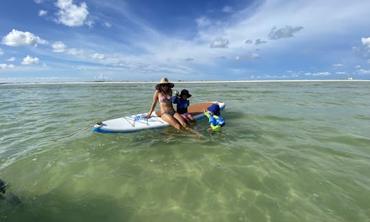 We include a paddle board for free upon request!