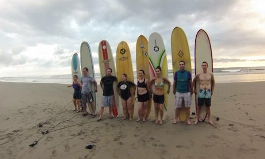 Surfing Lesson with Bilingual Instructor in Provincia de Puntarenas, Costa Rica