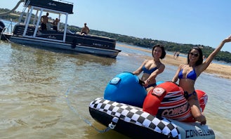 2019 16 passenger Double Decker with Slide Tritoon in Lake Travis, Texas