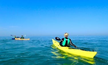 ¡Navea en kayak por la costa belga!