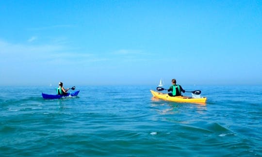 ¡Navea en kayak por la costa belga!