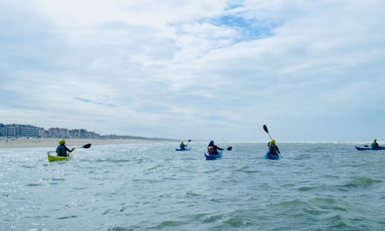 ¡Navea en kayak por la costa belga!