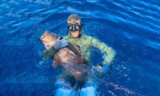 Inshore or Blue Water Spearfishing Trip from Quepos, Costa Rica