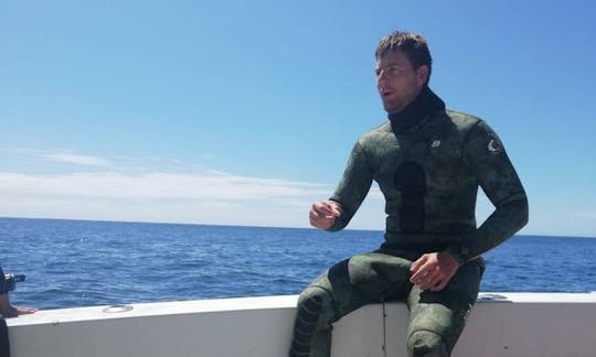 Excursion de pêche sous-marine côtière ou en eau bleue au départ de Quepos, au Costa Rica