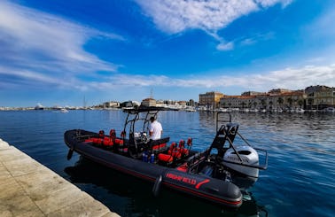 RIB Highfield Patrol 860 rental with Skipper in Zadar