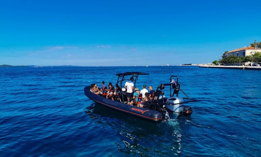 Explore The Best Spots Of Kornati from Vir onboard RIB Highfield Patrol 860