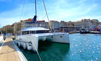 Unique journey on a Lagoon 52F Catamaran in Marseille