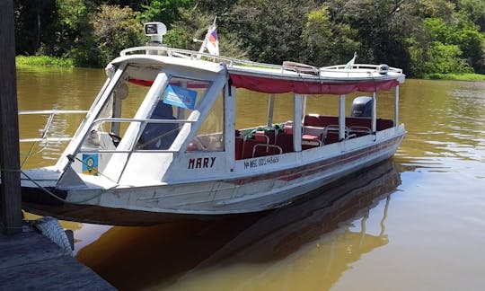 10 Person Boat for Rental in Amazonas, Brazil