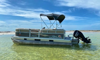 20ft Sun Tracker Party Pontoon for rent in Clearwater Beach, Tarpon Springs, and Tampa (10% off Weekdays)