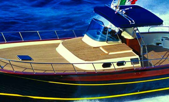 36 Open Cruise Gozzo Boat Rent in Piano di Sorrento, Campania
