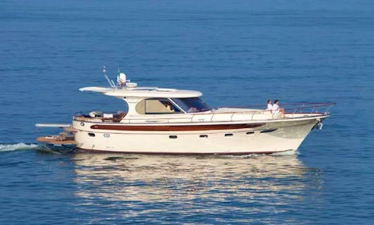 Sorrento 50 Gozzo Yacht Rental in Piano di Sorrento, Campania