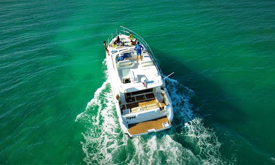 47' Tres Piratas Yacht in Tulum - Afternoon Charter