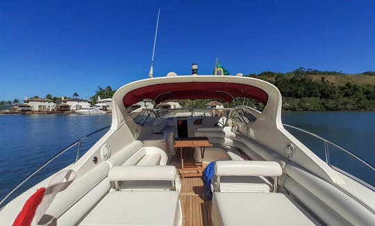 Charter Real 45 Top Class Motor Yacht In Angra dos Reis, Rio de Janeiro