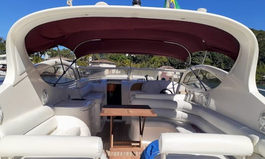 Charter Real 45 Top Class Motor Yacht In Angra dos Reis, Rio de Janeiro