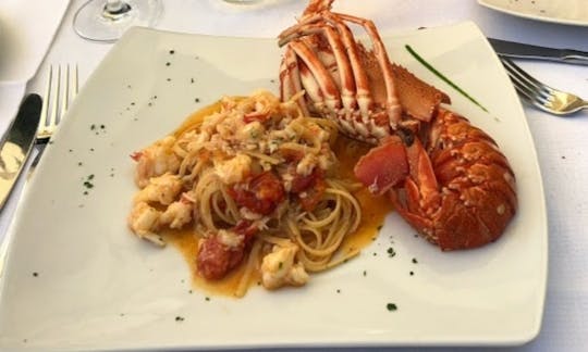 ポジターノのコンカデルソーニョボートライドと食事