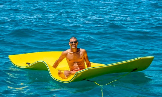 64 Azimut 2 paddle boards 1 free ski for 1 hr Power Mega Yacht Rental in Miami Beach