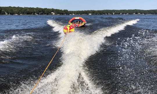 29' Crownline Powerboat & WaterToy Rental at Lake Lanier